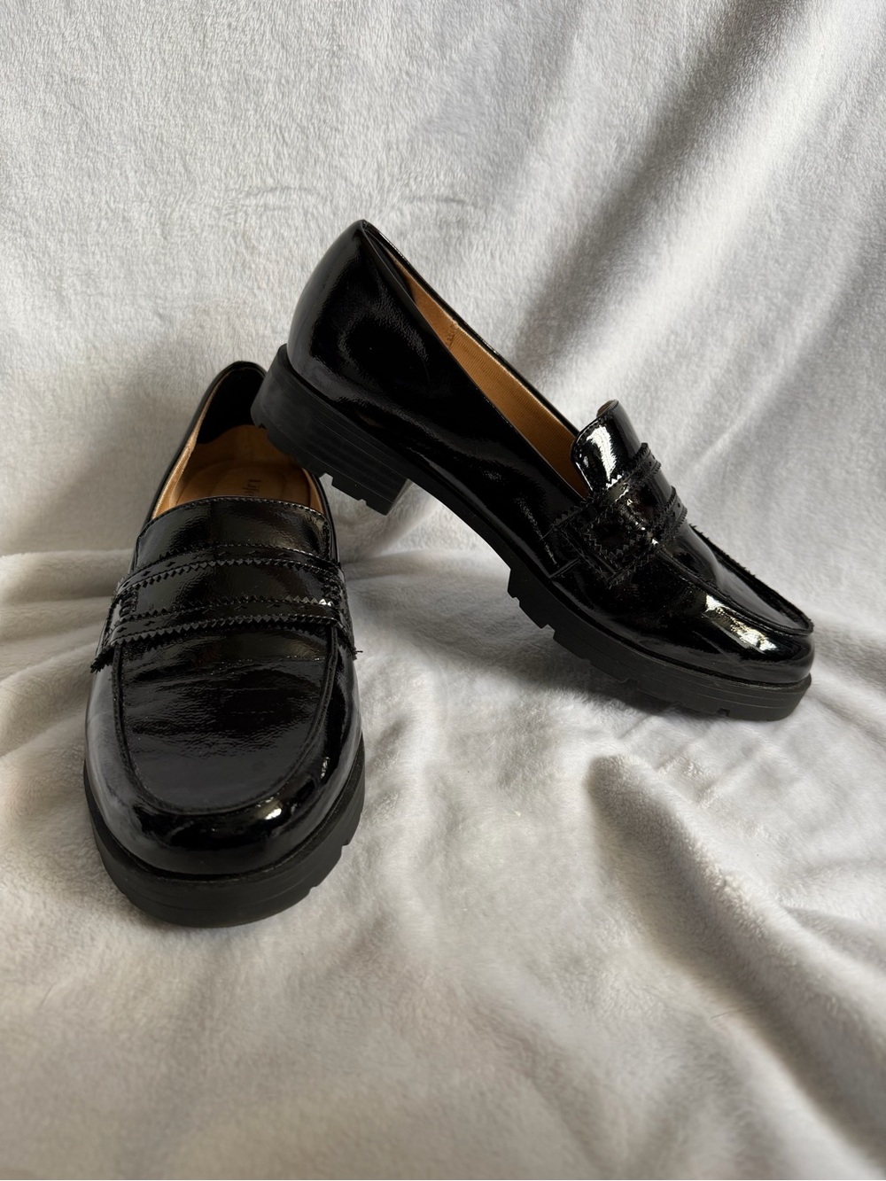 LifeStride Women's London Loafer Black Size 8